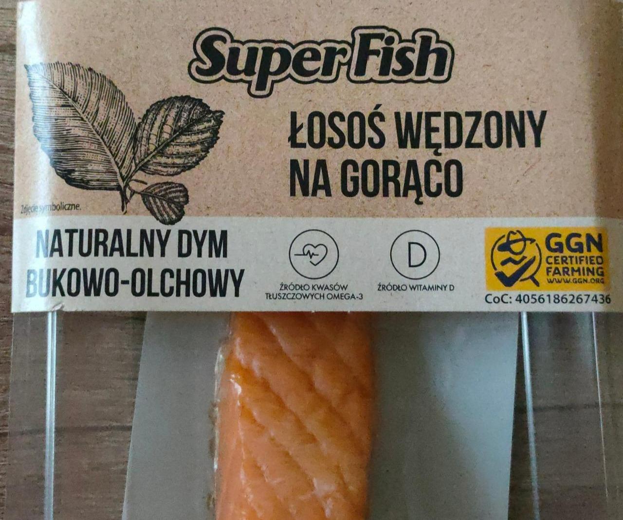 Fotografie - Łosoś wędzony na gorąco SuperFish