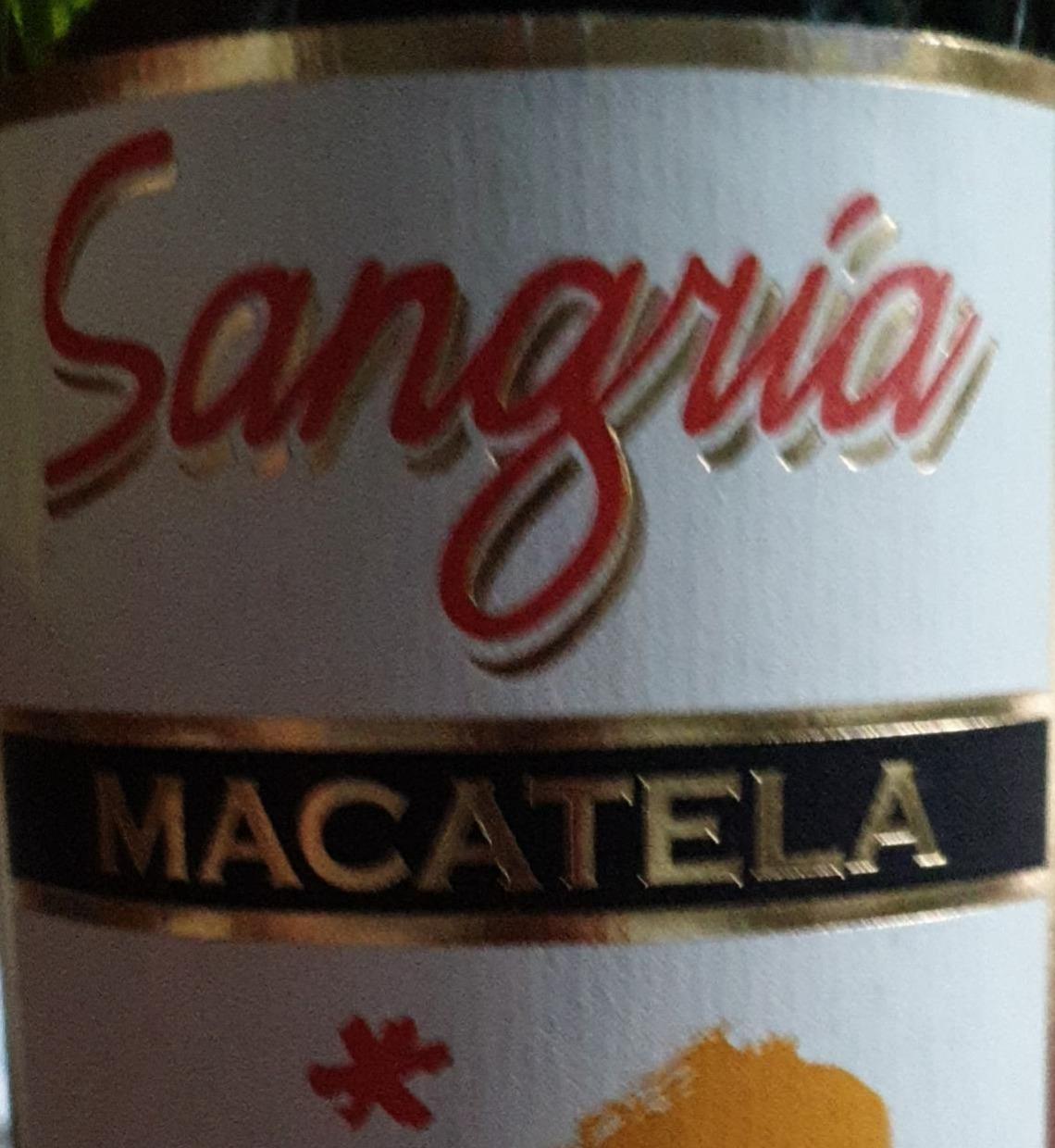 Fotografie - Sangria Macatela