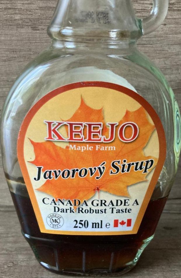 Fotografie - Javorový sirup Canada grade A Keejo