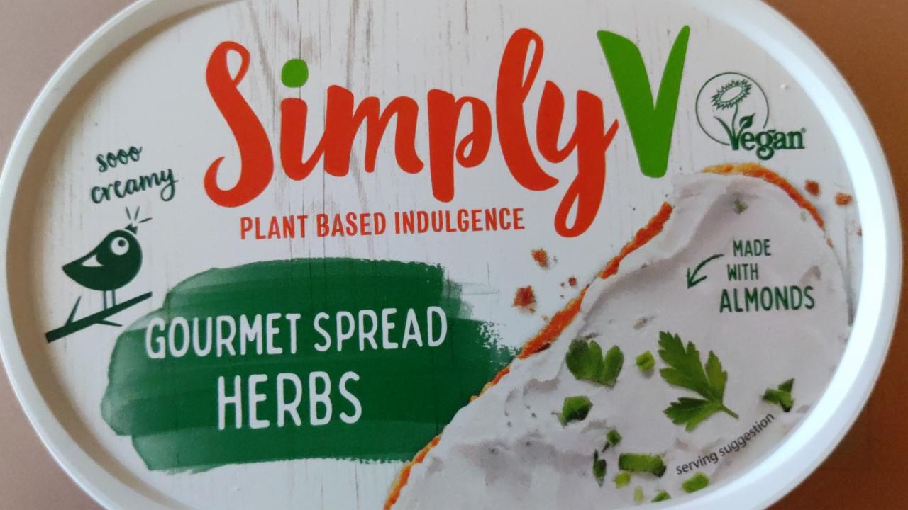 Fotografie - Vegan Gourmet Spread Herbs Simply V