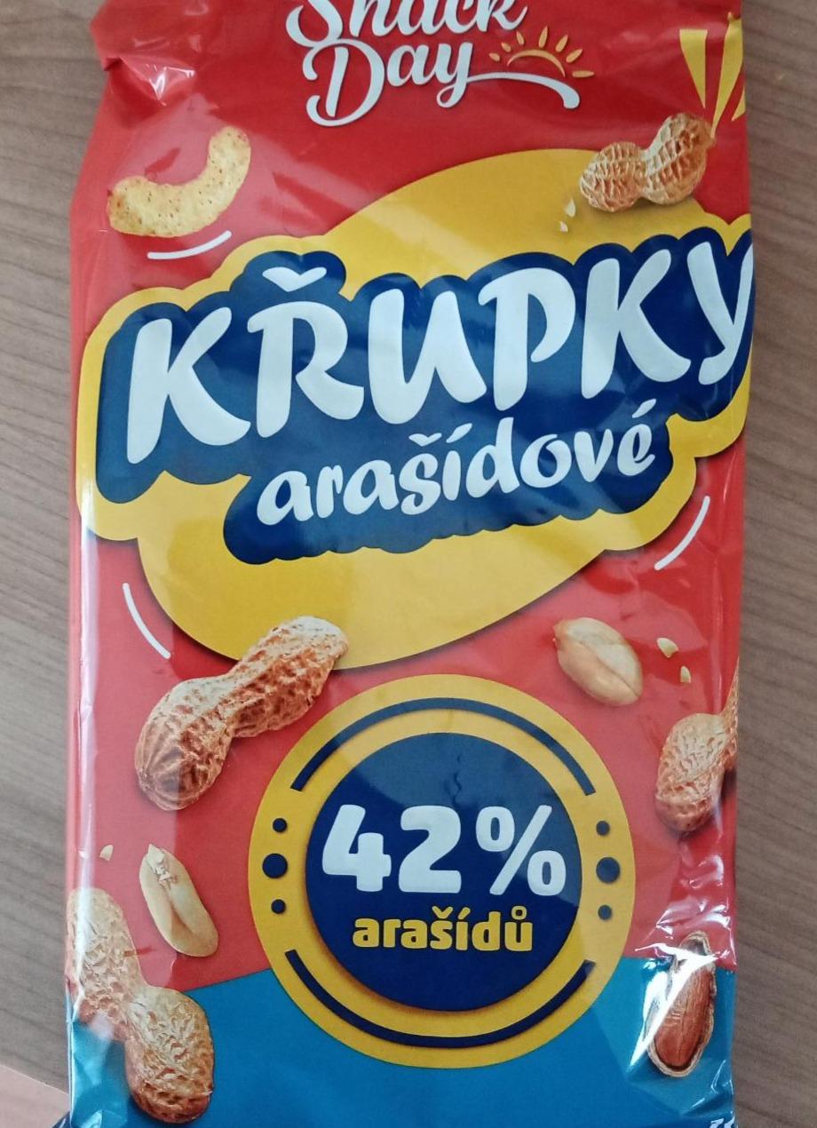 Fotografie - Křupky arašídové 42% arašídů Snack Day