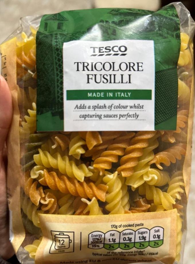 Fotografie - Tricolore fusili Tesco