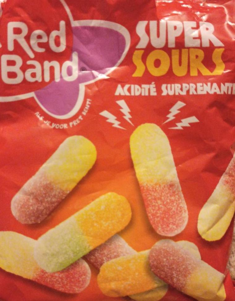 Fotografie - Super sours acidité surprenante Red Band