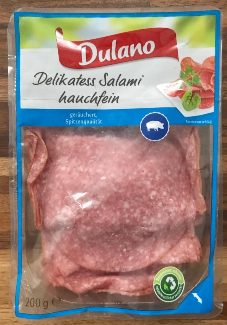 Fotografie - Delikatess Salami hauchfein Dulano