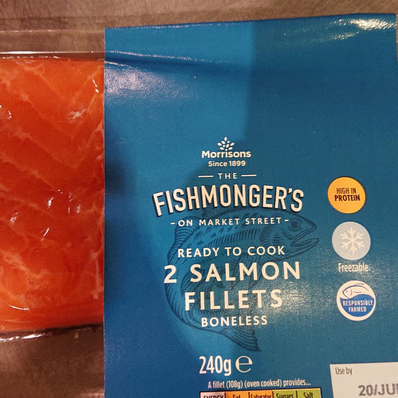 Fotografie - Salmon Fillets Morrisons