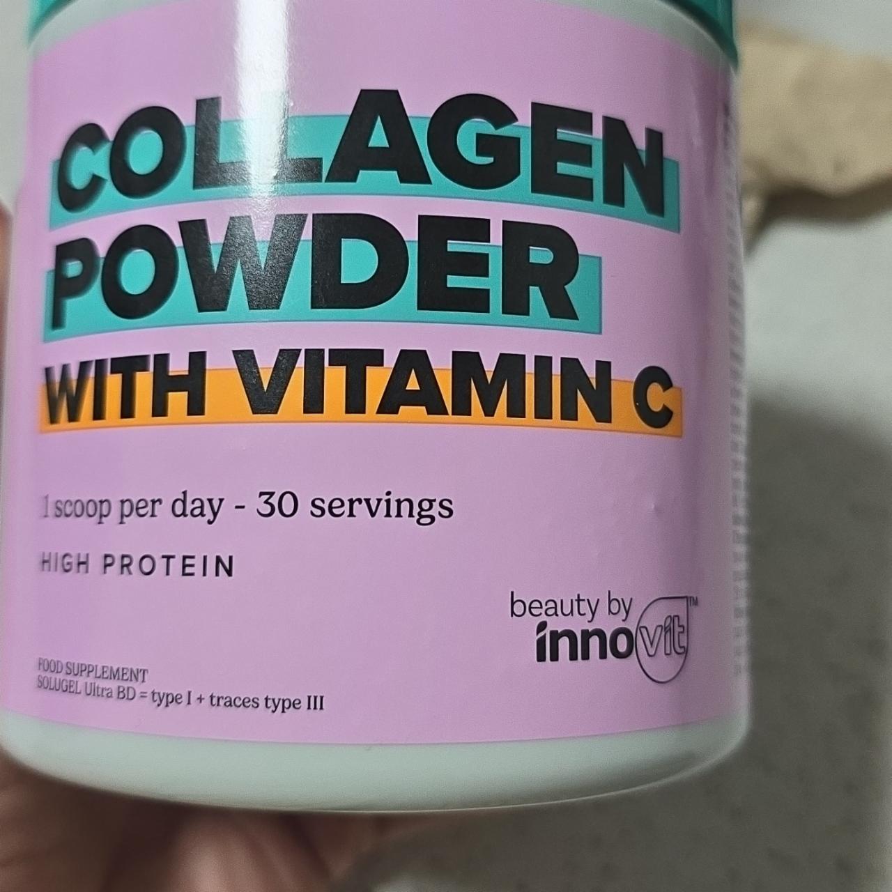 Fotografie - Collagen powder with vitamin c Innovit