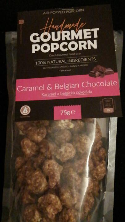 Fotografie - Gourmet popcorn Caramel Belgian Chocolate