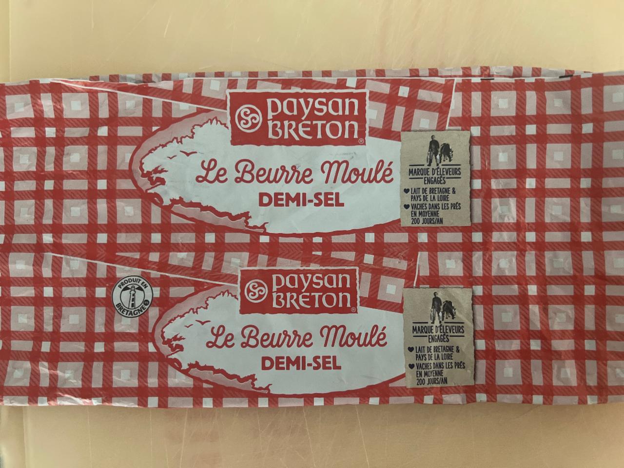 Fotografie - Le Beurre Moué demi-sel Payson Breton