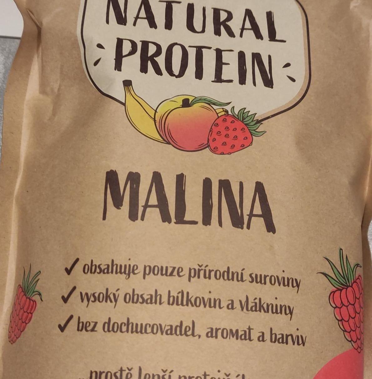 Fotografie - Protein malina Natural Protein