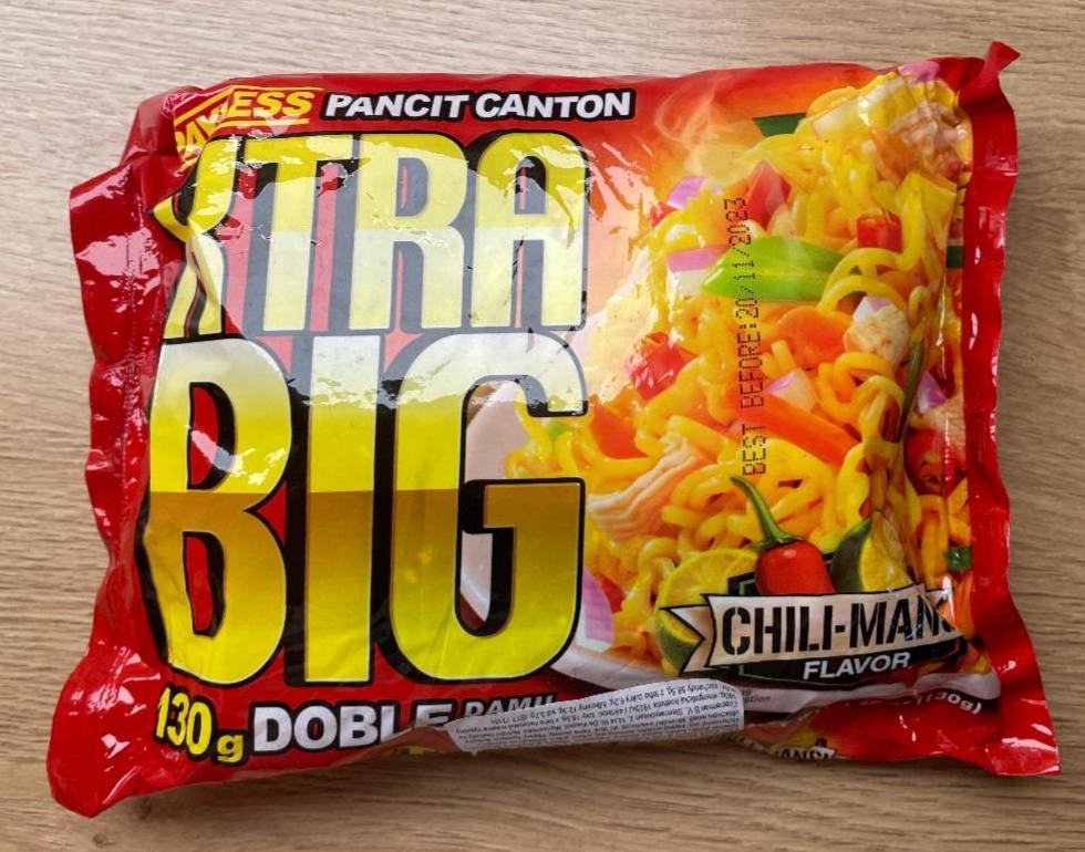 Fotografie - Pancit Canton Xtra Big Chili-Mansi flavor Payless