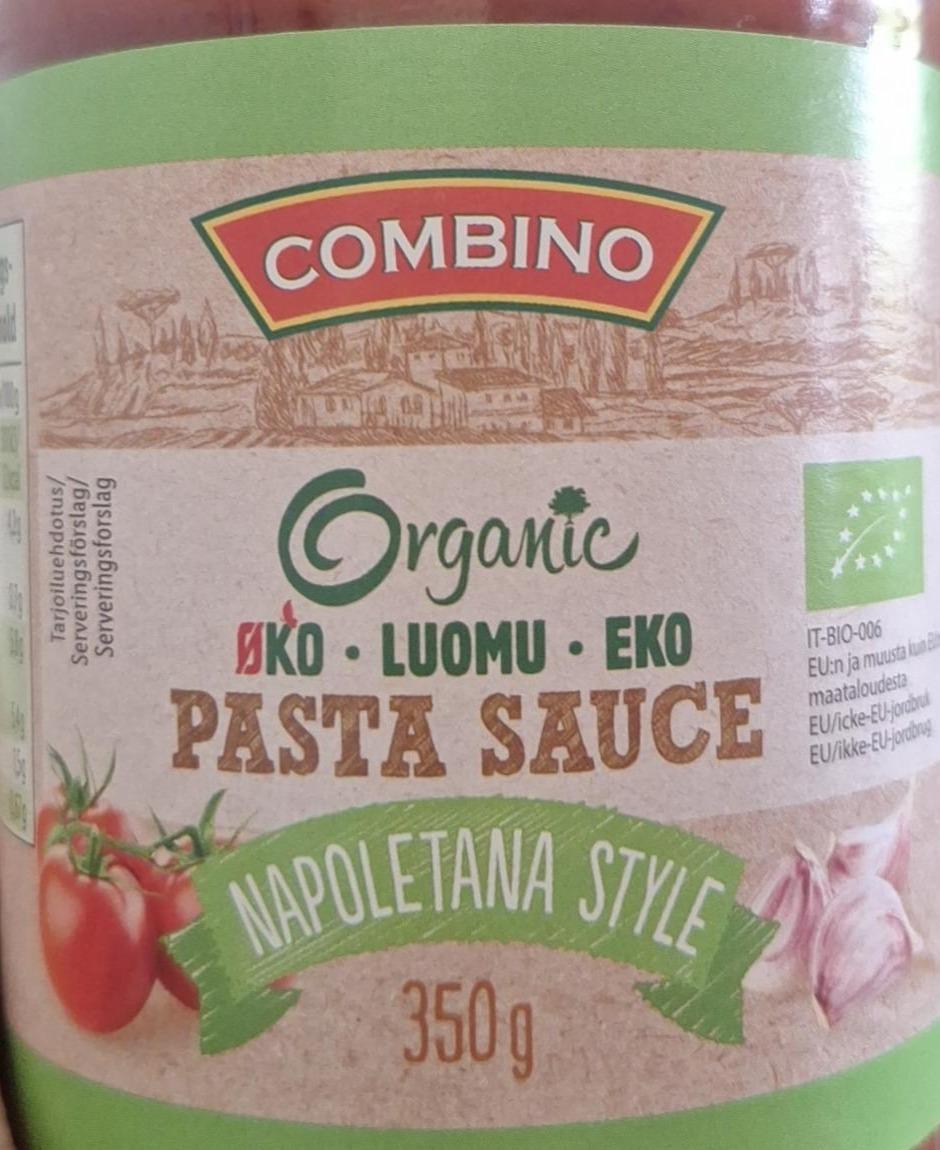 Fotografie - Organic eko pasta sauce napoletana style Combino