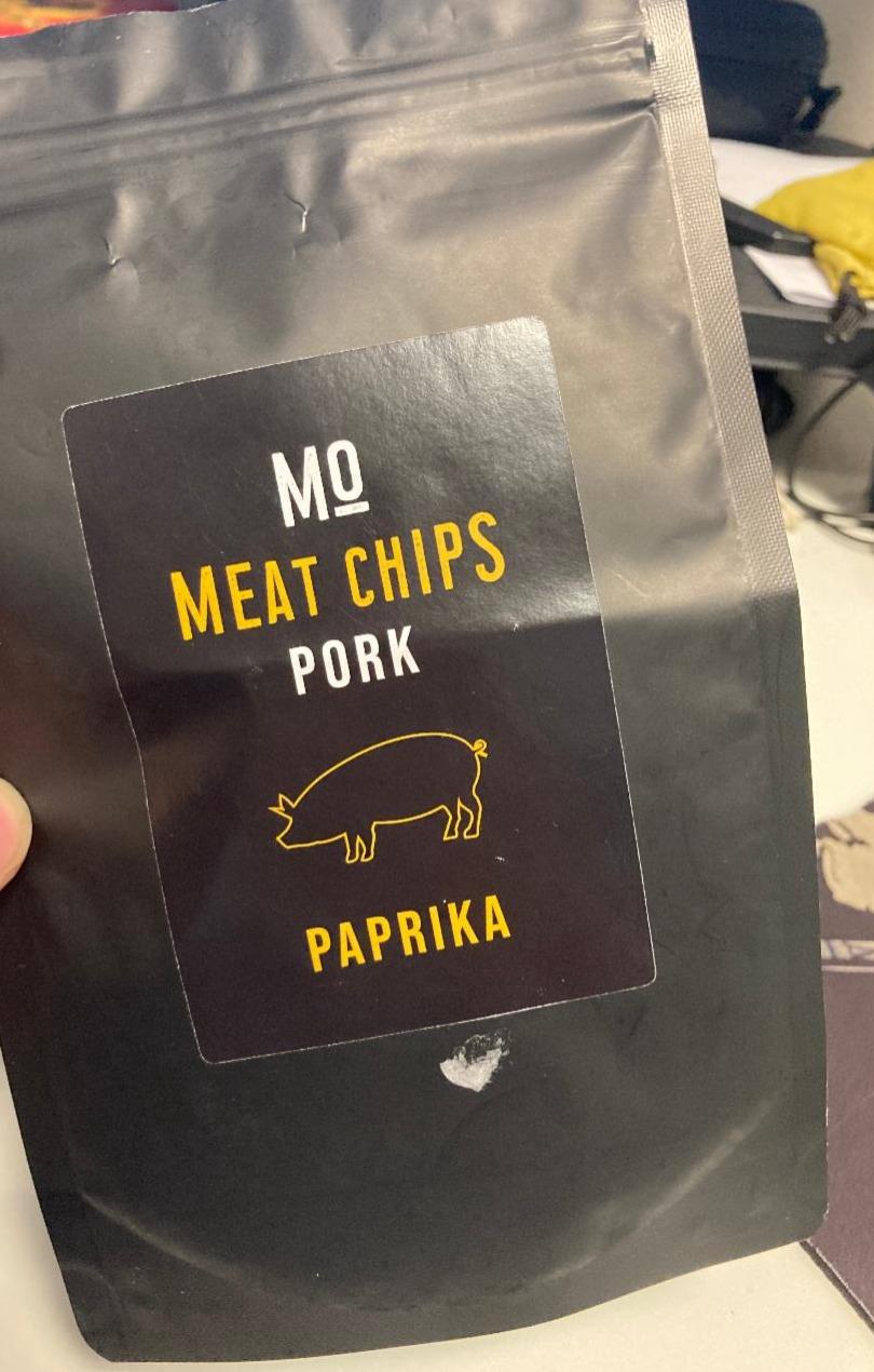 Fotografie - Meat chips pork paprika MO