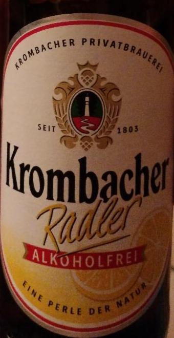 Fotografie - Krombacher Radler