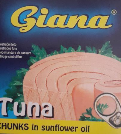 Fotografie - Tuna ve slunečnicovém oleji Giana