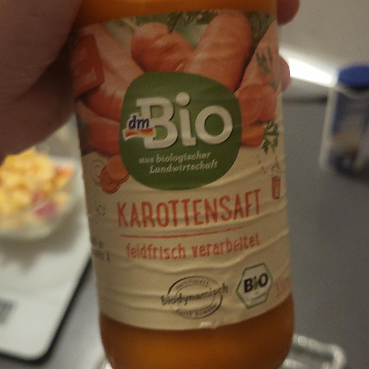 Fotografie - Karottensaft dmBio