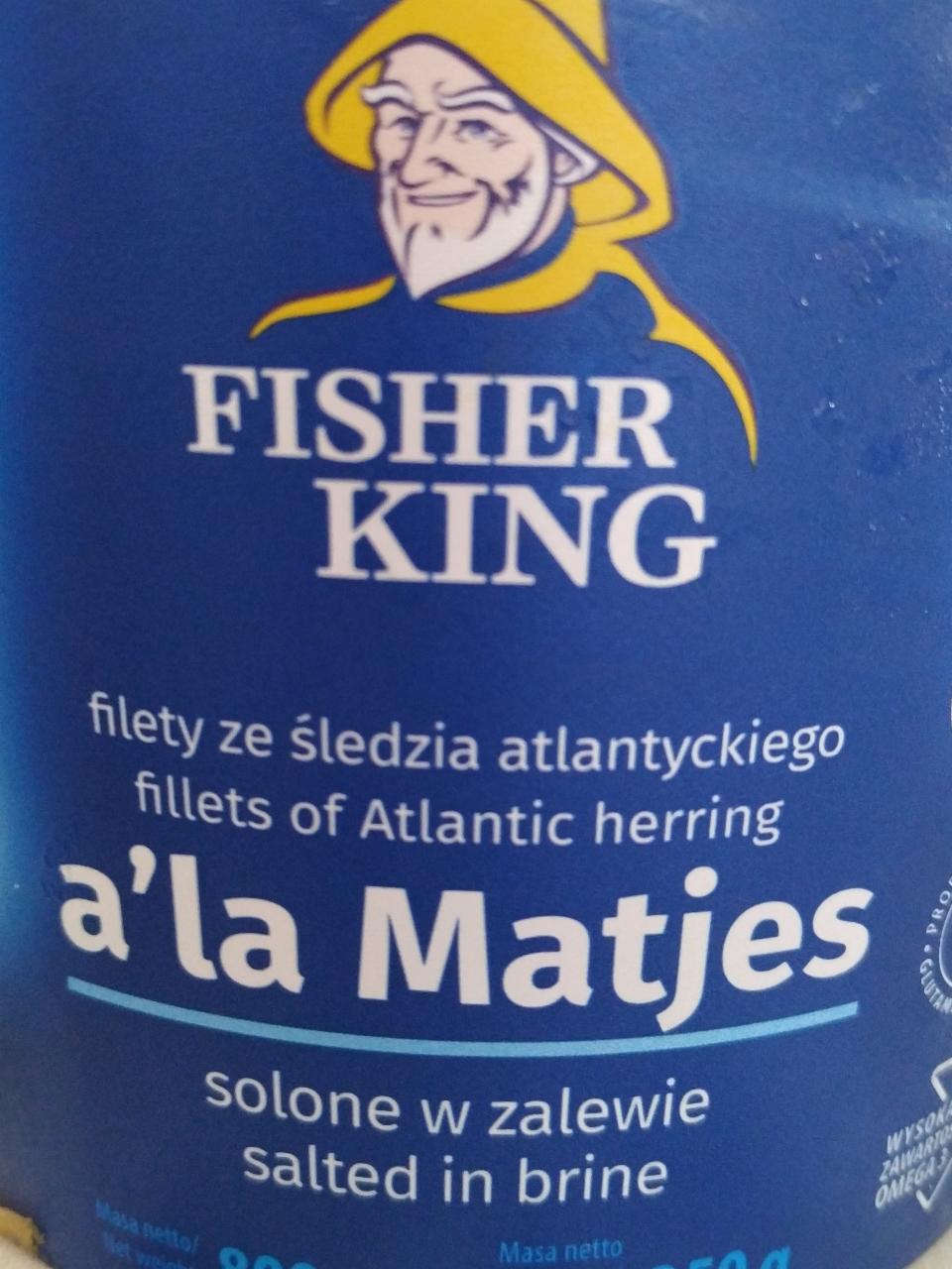 Fotografie - Filety ze śledzia a'la Matjes solone w zalewie Fisher King