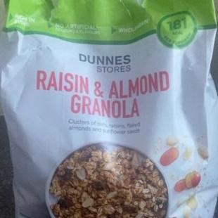 Fotografie - Raisin & almond granola Dunnes stores