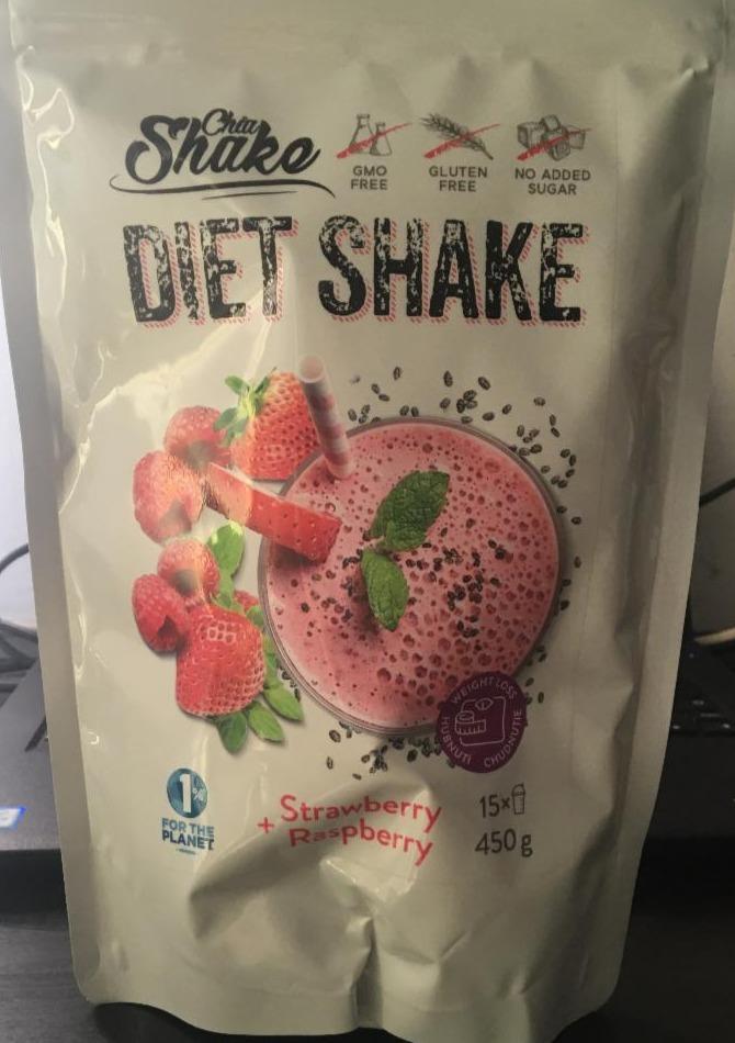 Fotografie - Diet Shake Strawberry + Raspberry ChiaShake