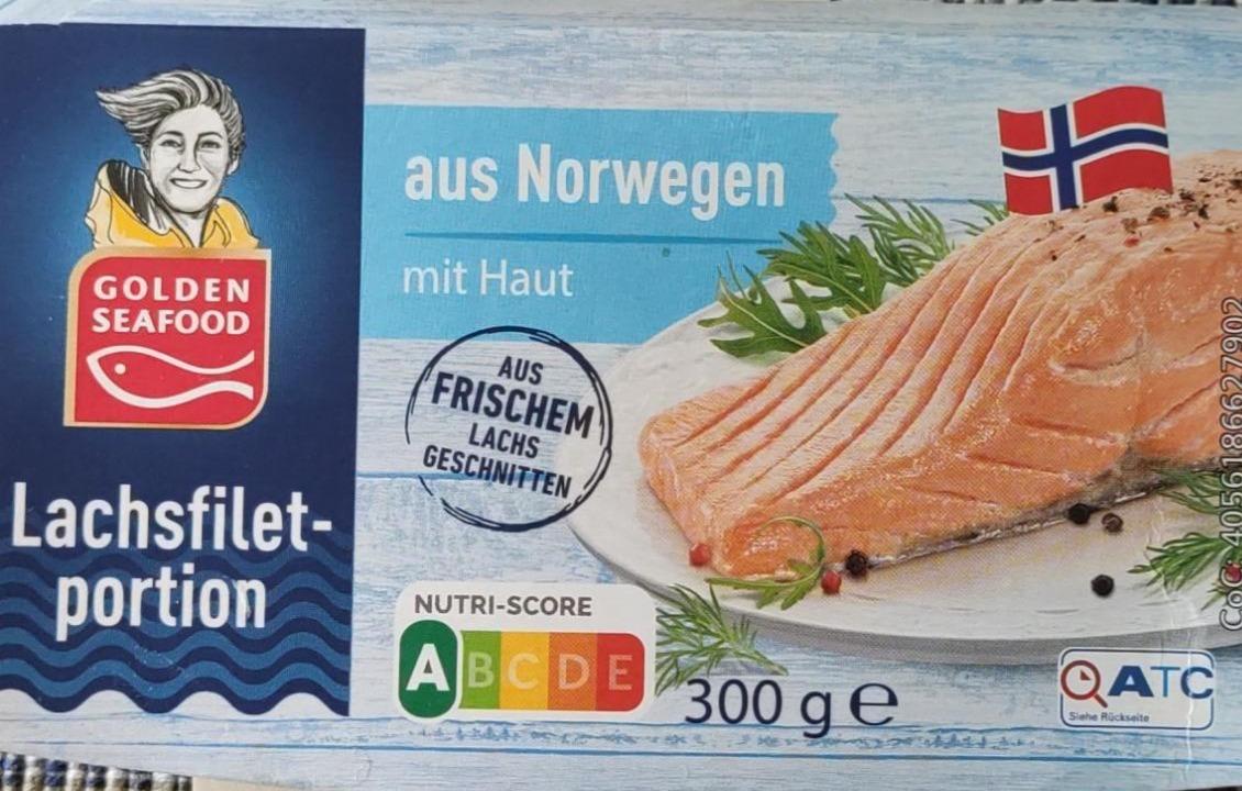 Fotografie - Lachsfilet aus norwegen Golden seafood