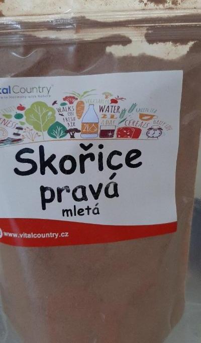 Fotografie - Skořice pravá mletá VitalCountry