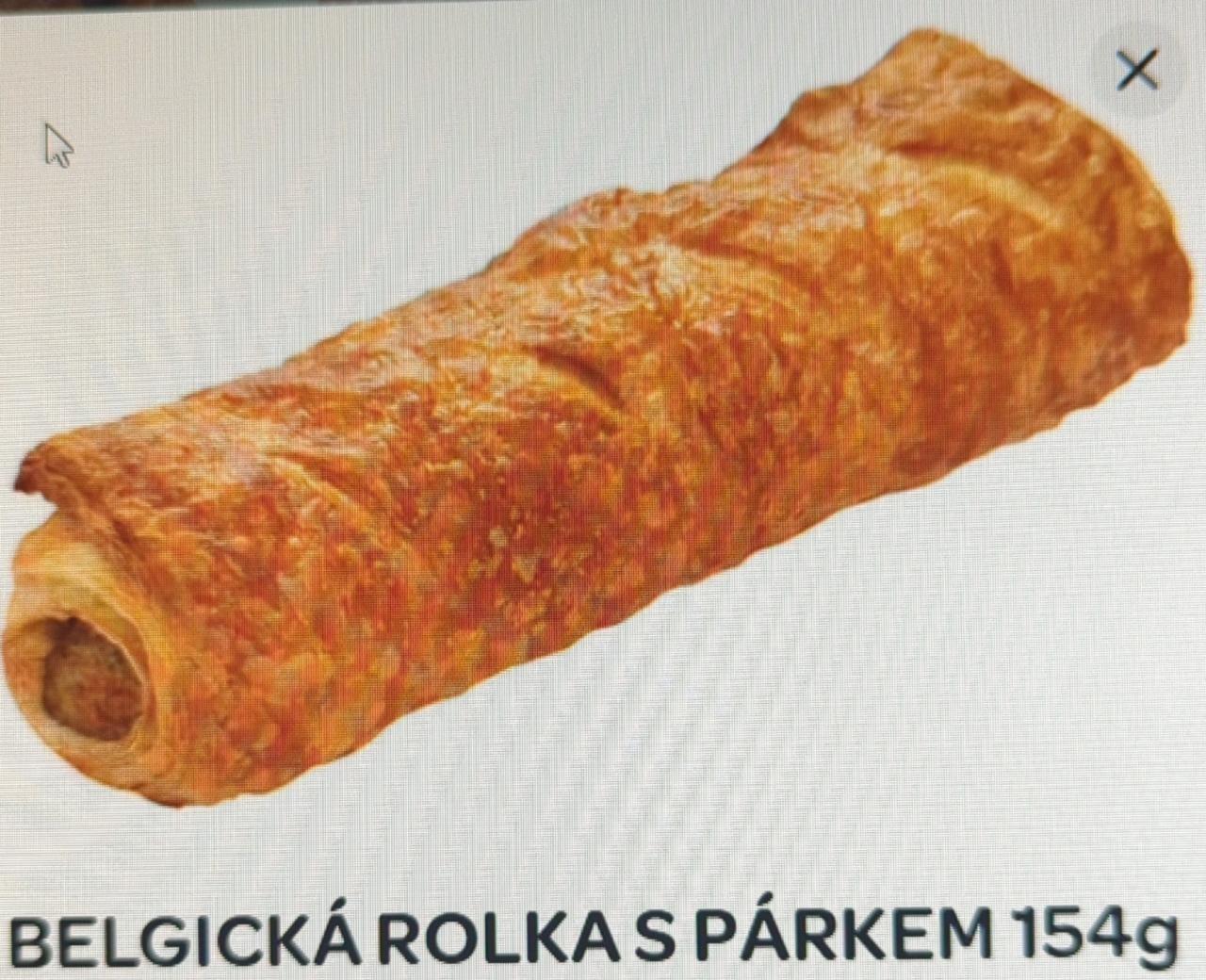 Fotografie - Belgická rolka s párkem Žabka