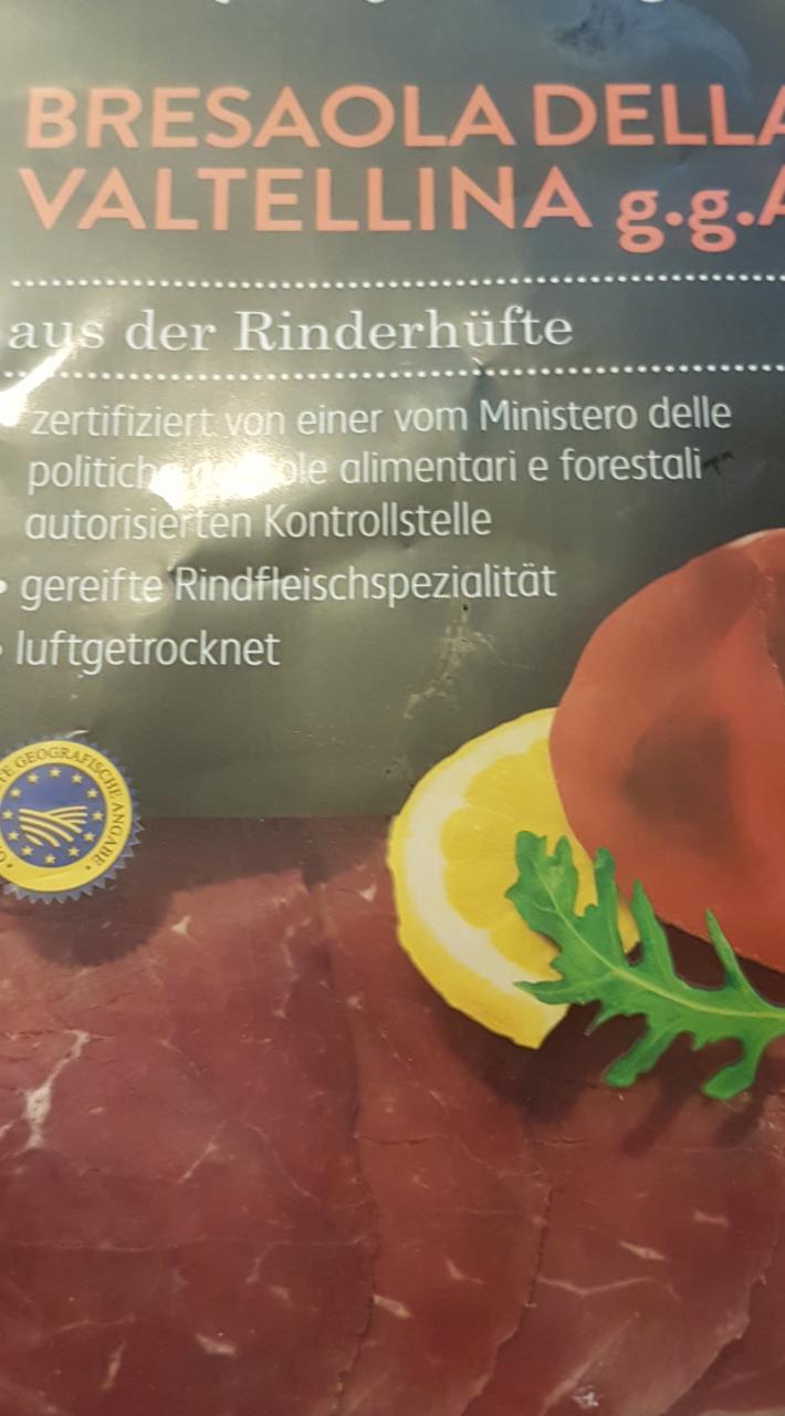 Fotografie - Bresaola della valtellina g.g.A aus der Rinderhüfte Favourites