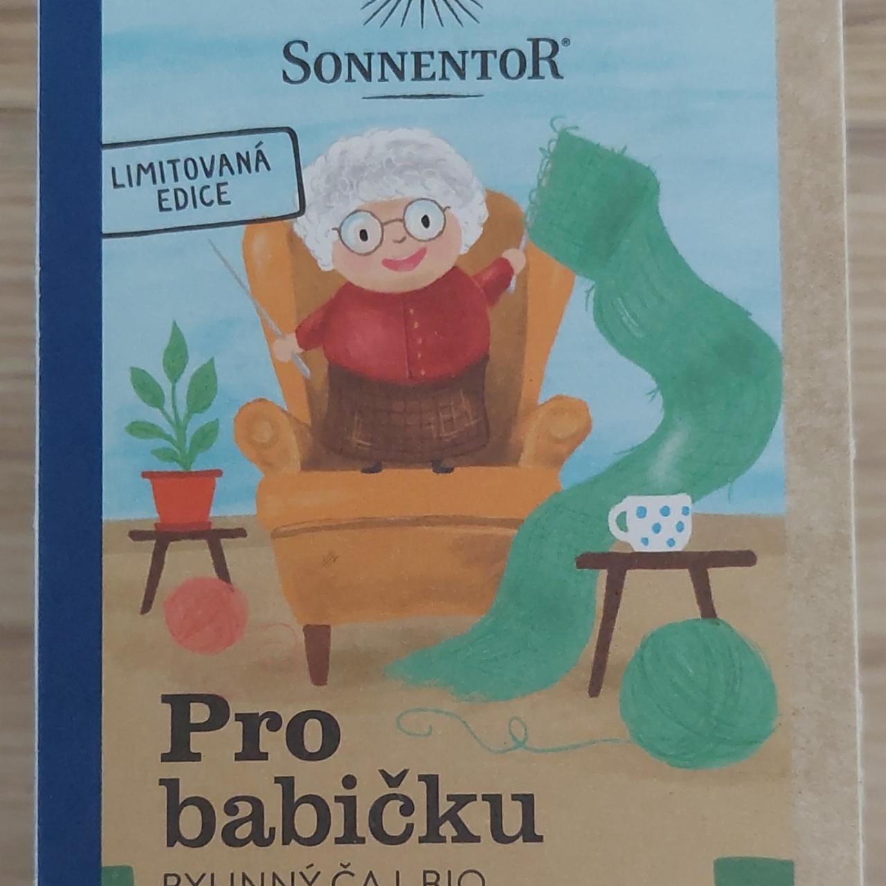 Fotografie - Pro babičku bylinný čaj Sonnentor