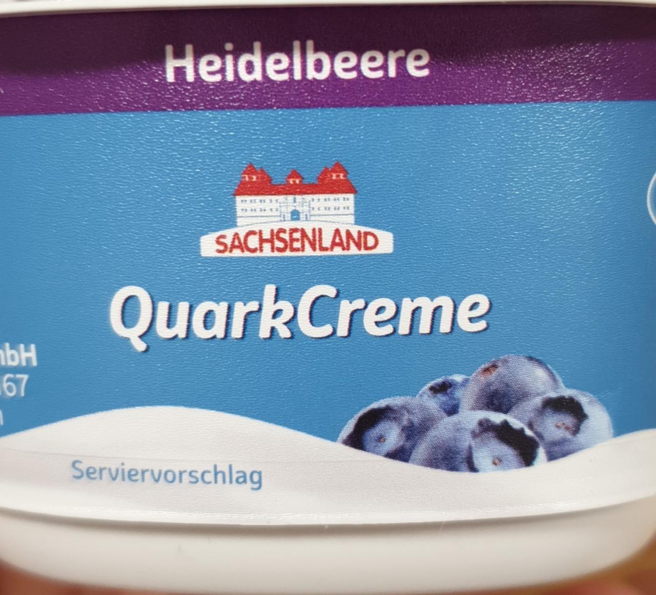 Fotografie - quark creme borůvka Sachsenland