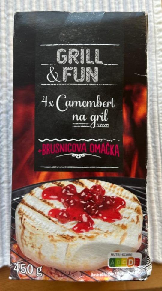 Fotografie - Camembert na gril brusinková omáčka Grill & Fun