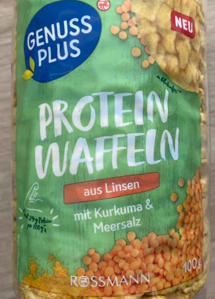 Fotografie - Protein Waffeln aus Linsen Genuss Plus