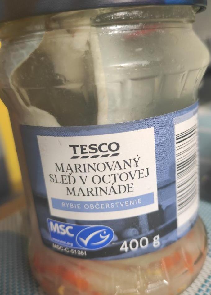 Fotografie - Marinovaný sleď v octovej marináde Tesco