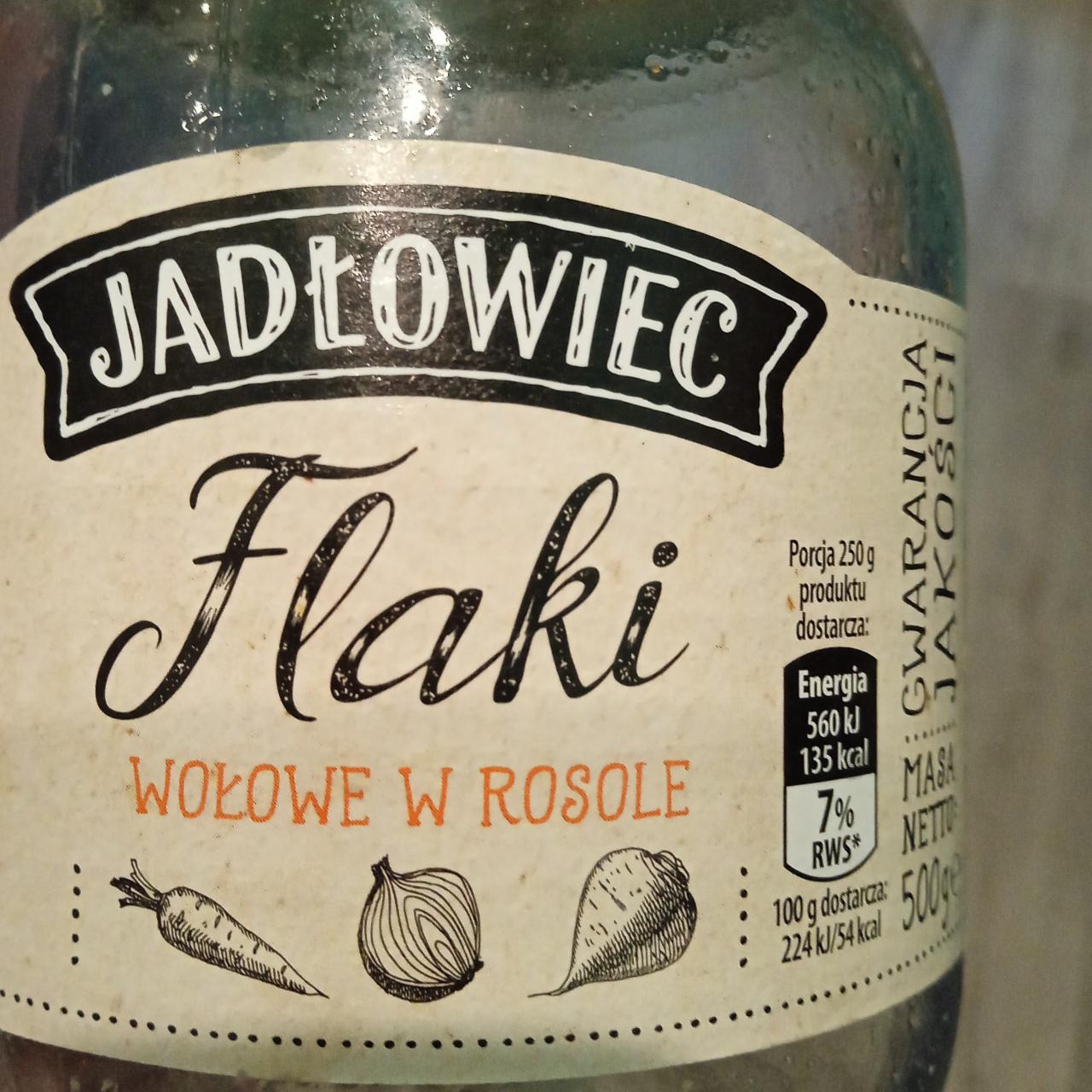 Fotografie - Flaki wołowe w rosole Jadłowiec