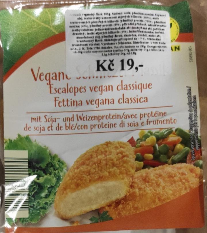 Fotografie - Vegane Schnitzel Klassik Just veg!