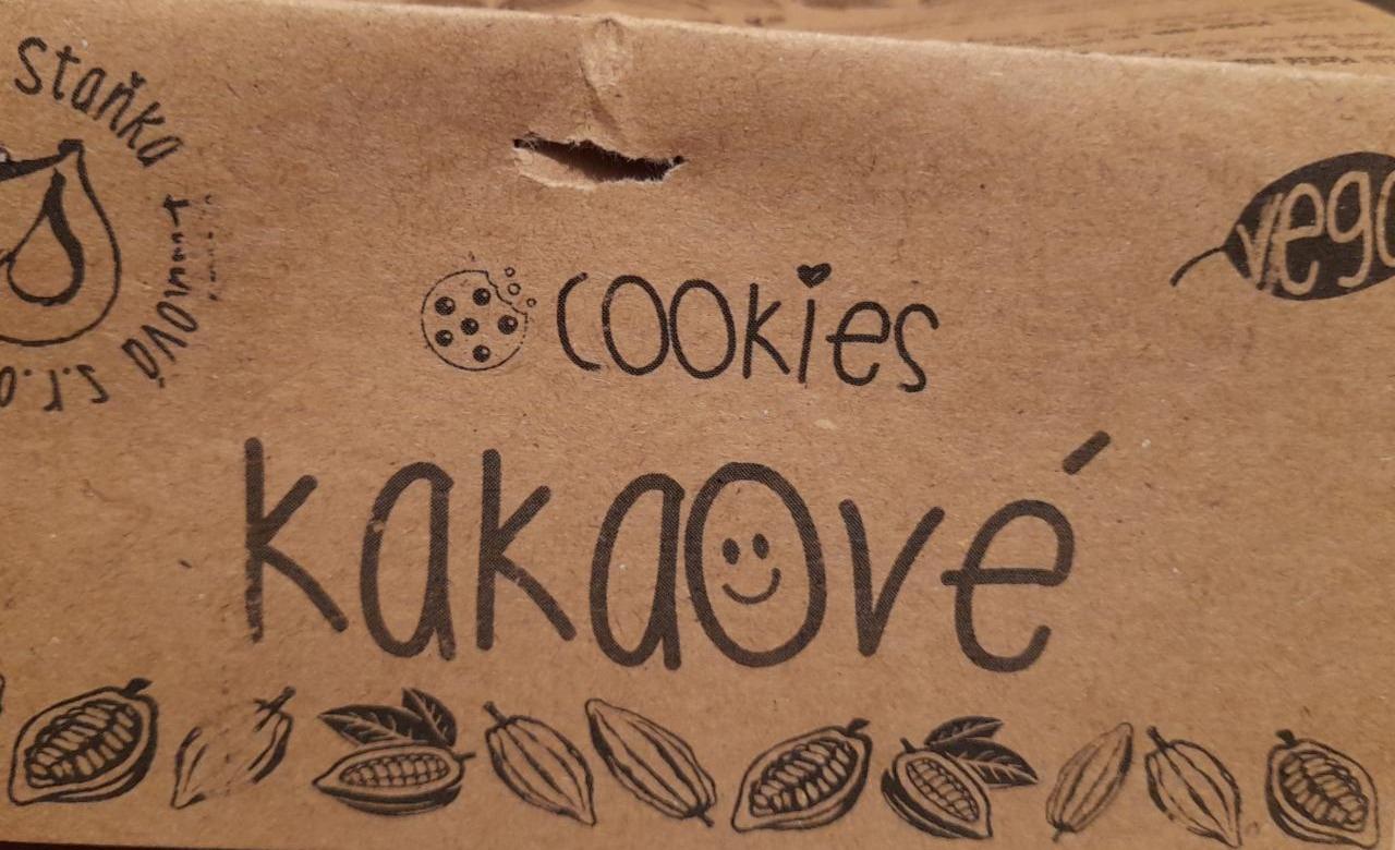 Fotografie - Cookies kakaové Přírodní pečivo