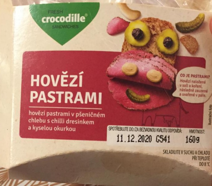 Fotografie - Hovězí Pastrami Crocodille