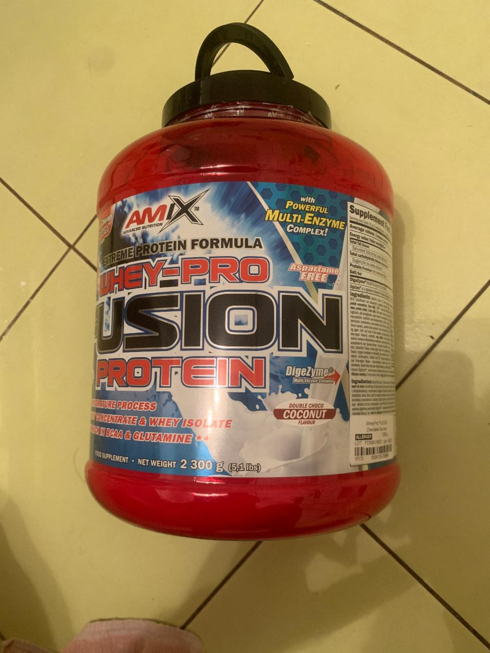 Fotografie - Amix Whey Pure Fusion Protein čokoláda kokos