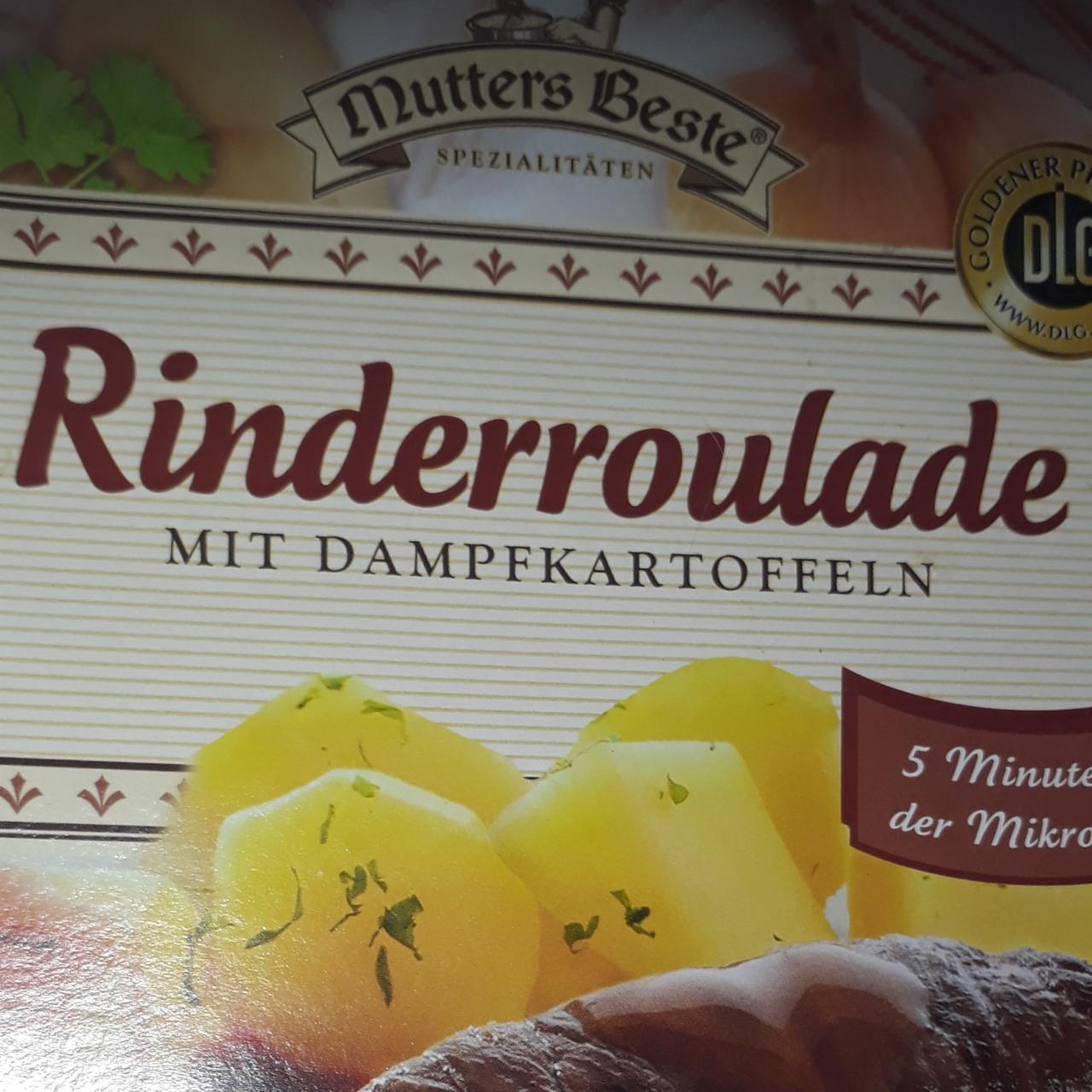 Fotografie - Rinderroulade mit Dampfkartoffeln Mutters Beste