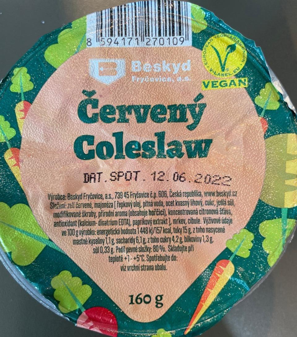 Fotografie - Červený Coleslaw Beskyd Fryčovice