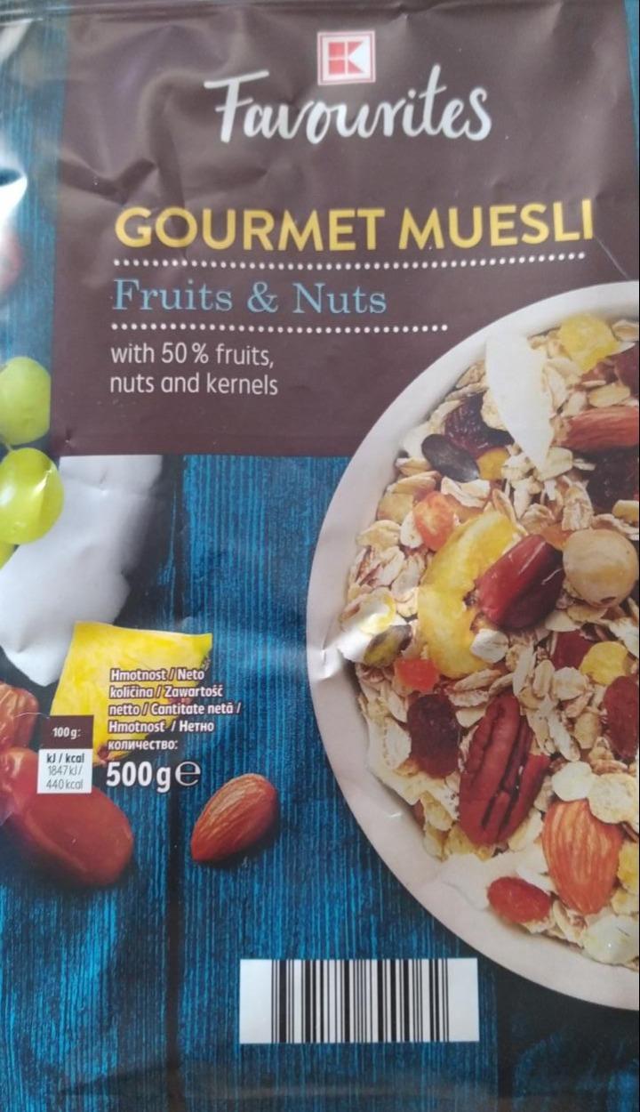 Fotografie - Gourmet Muesli Fruits&Nuts K-Favourites