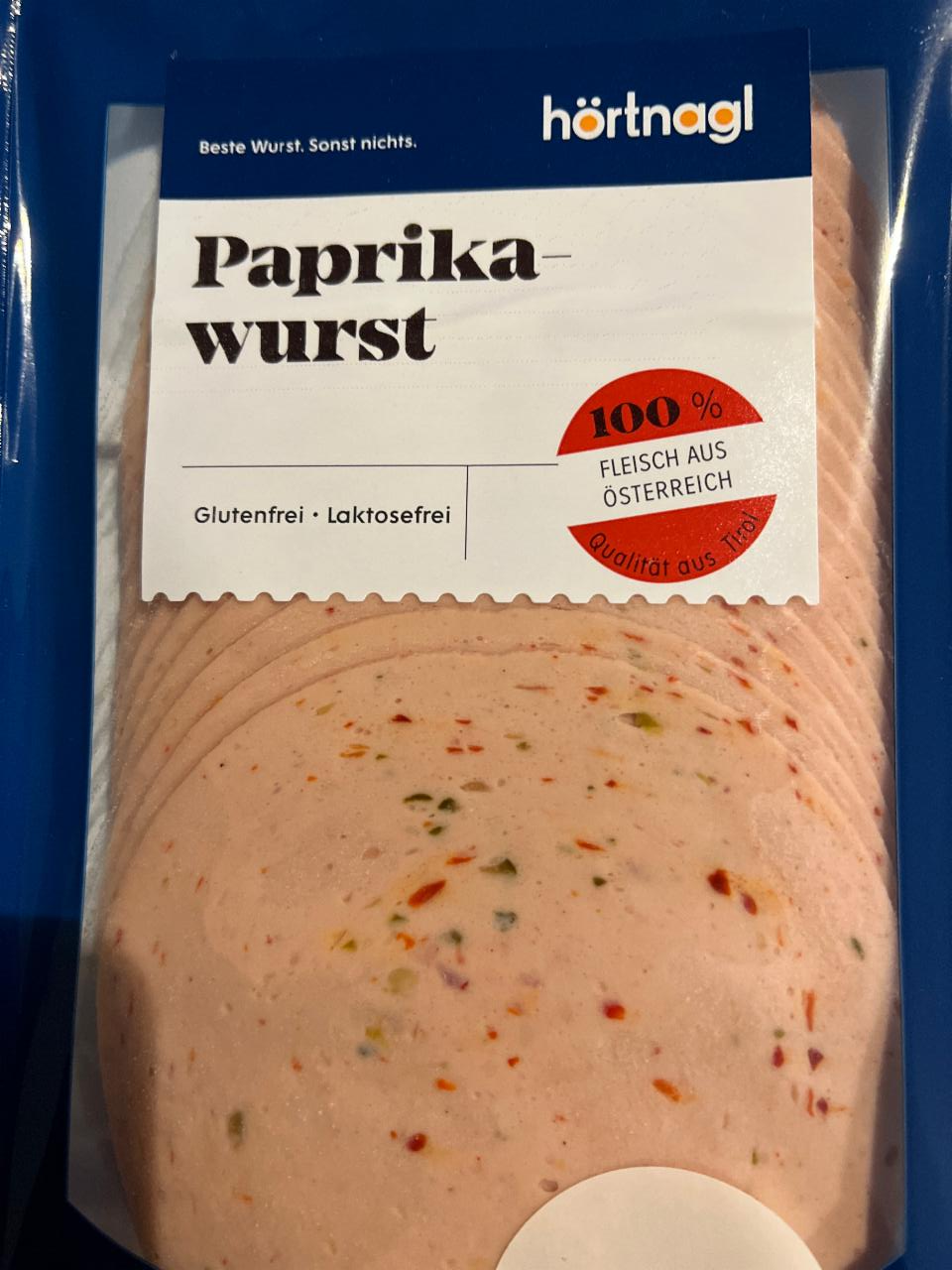 Fotografie - Paprika Wurst Hörtnagl