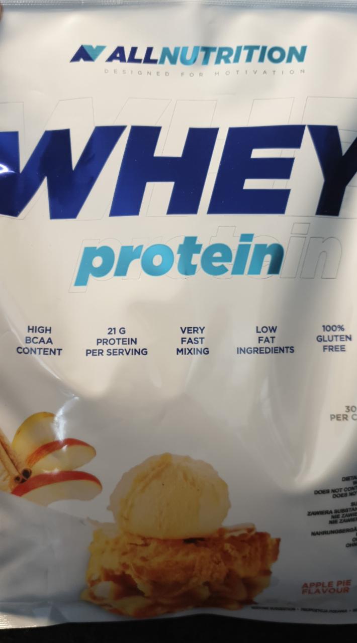 Fotografie - Whey protein apple pie flavoure Allnutrition