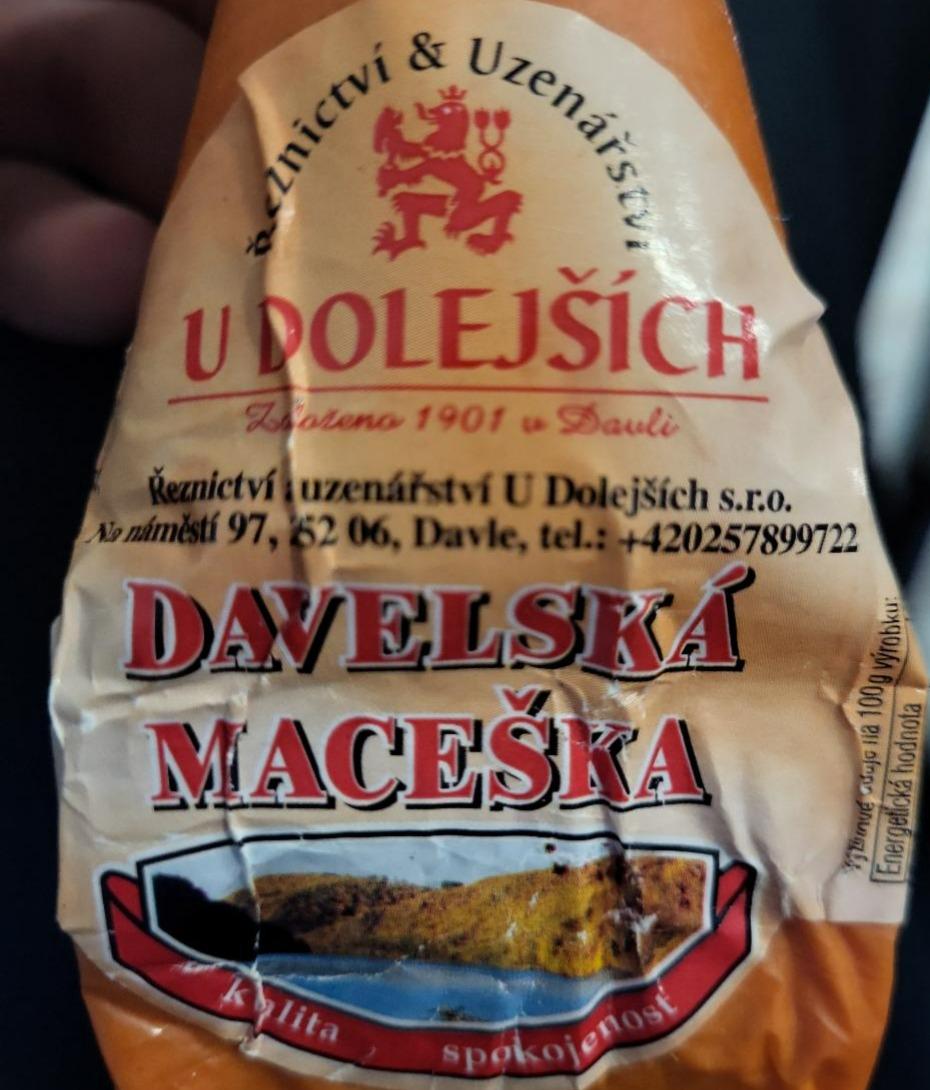 Fotografie - Davelská maceška Řeznictví & uzenářství U Dolejších