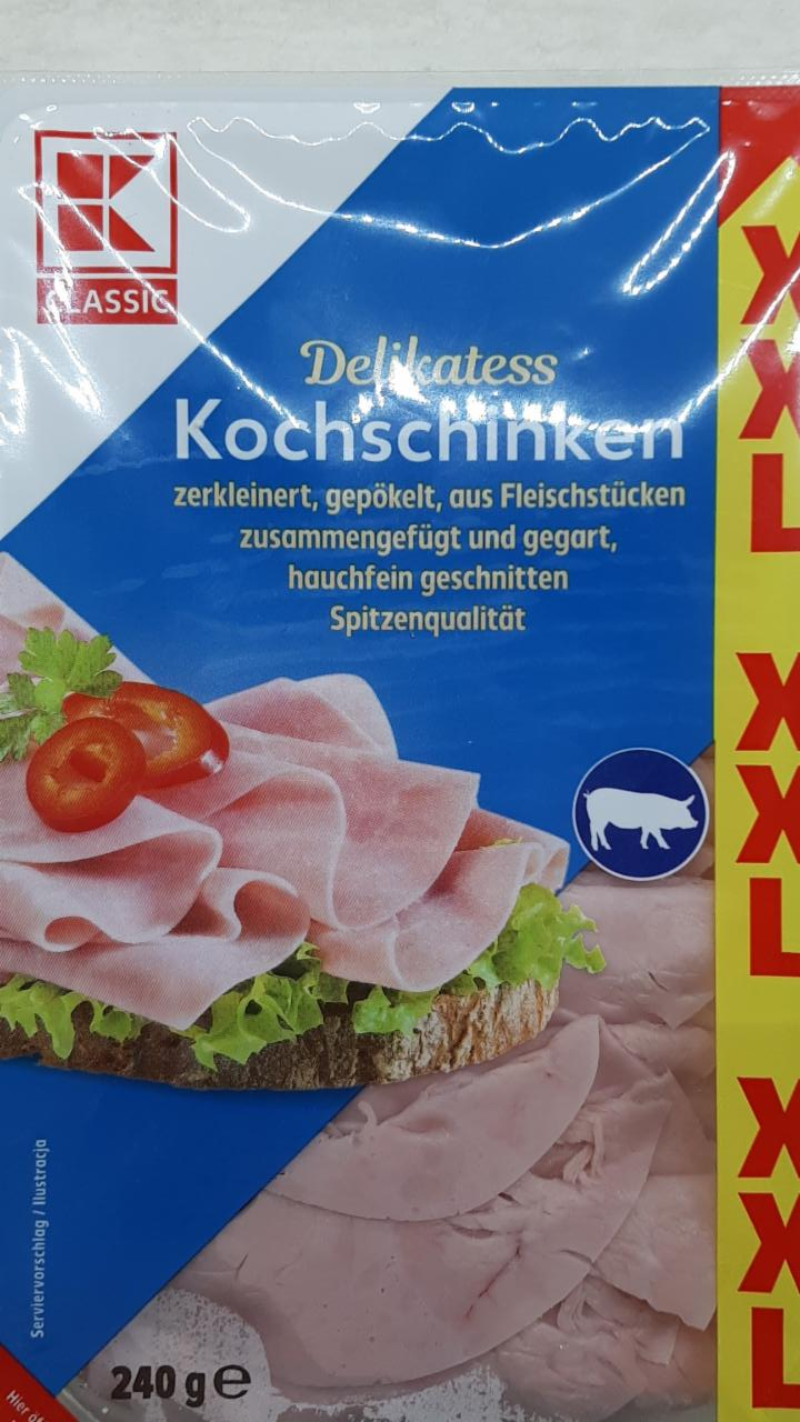 Fotografie - Delikatess kochschinken K-Classic