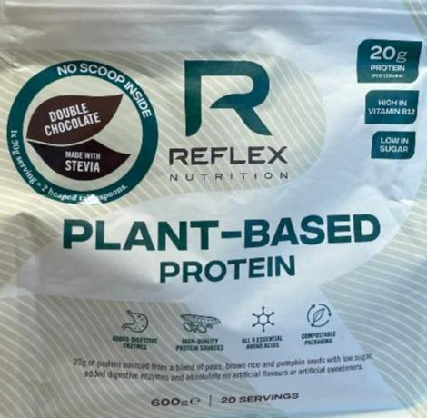 Fotografie - Plant based protein double chocolate Reflex Nutrition