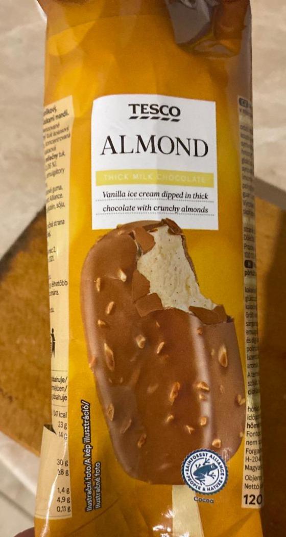 Fotografie - Almond vanilla ice cream Tesco