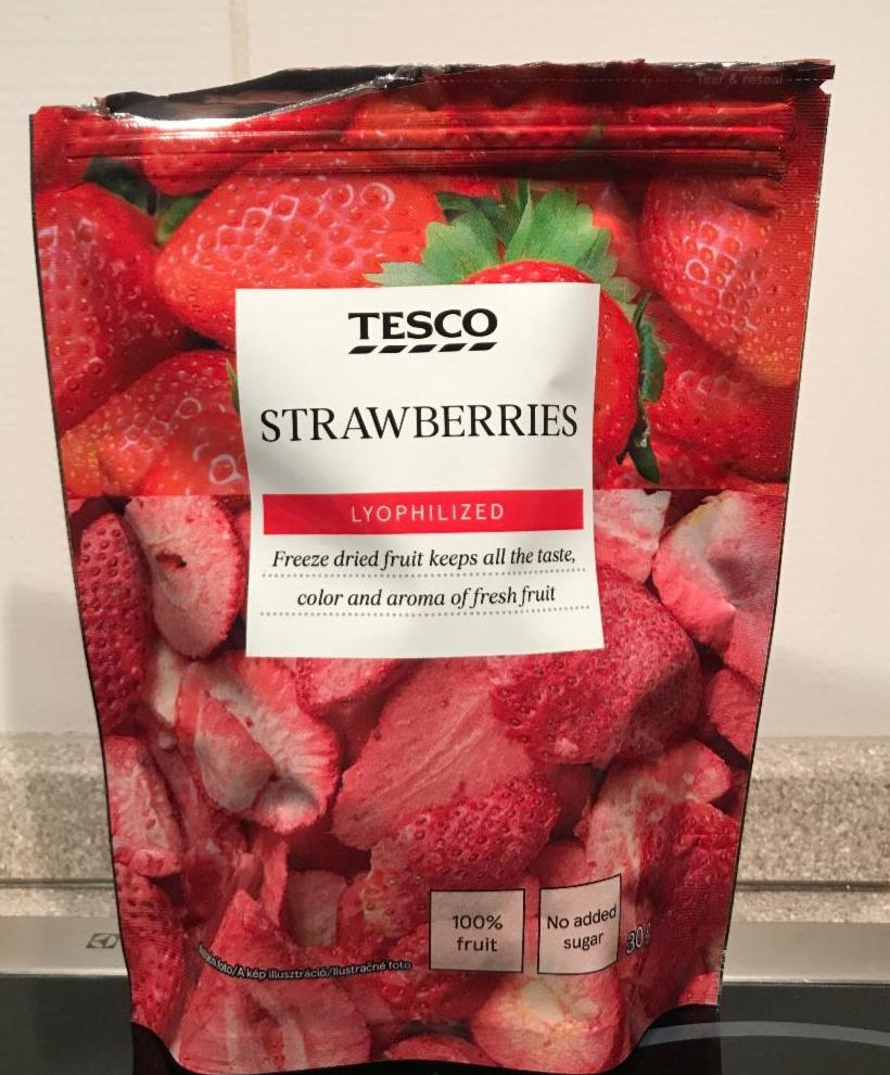 Fotografie - Strawberries Lyophilized Tesco