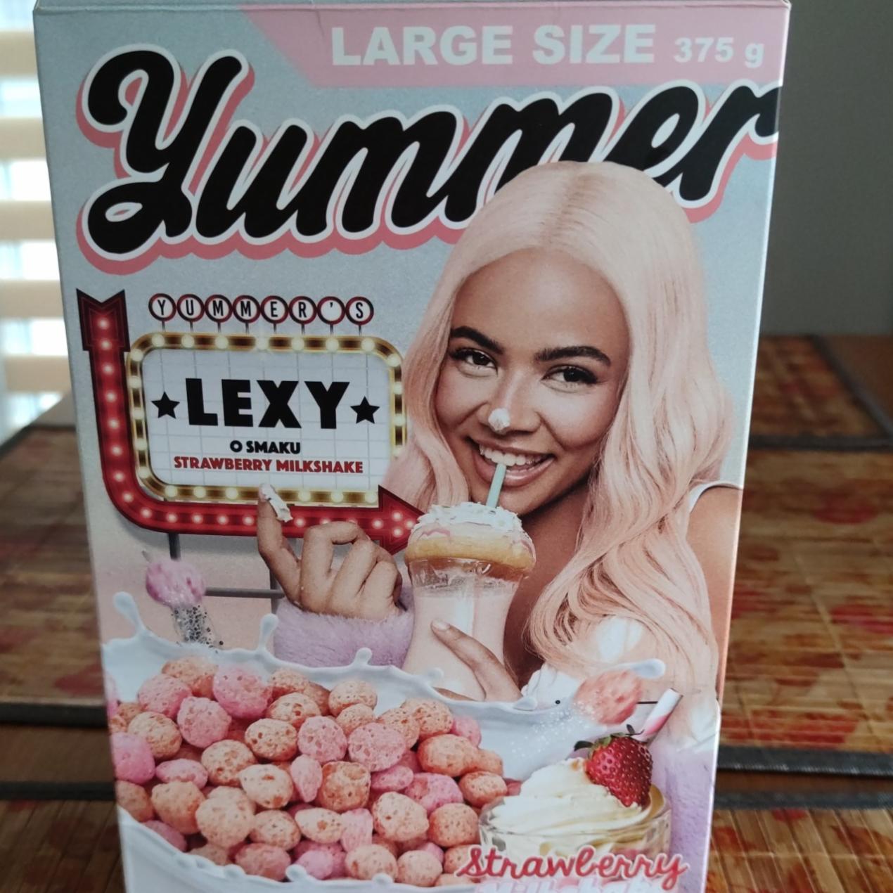 Fotografie - Lexy strawberry milkshake Yummer