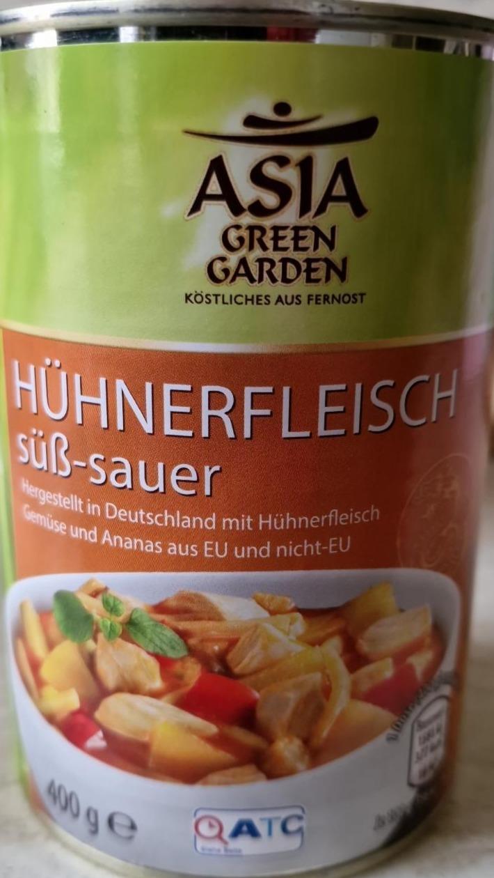 Fotografie - Hühnerfleisch süss sauer Asia Green Garden