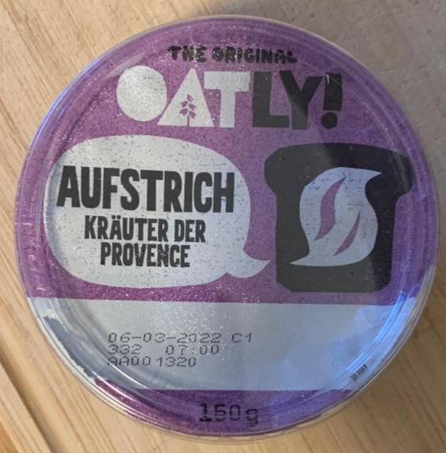 Fotografie - Aufstrich Kräuter der Provence Oatly!