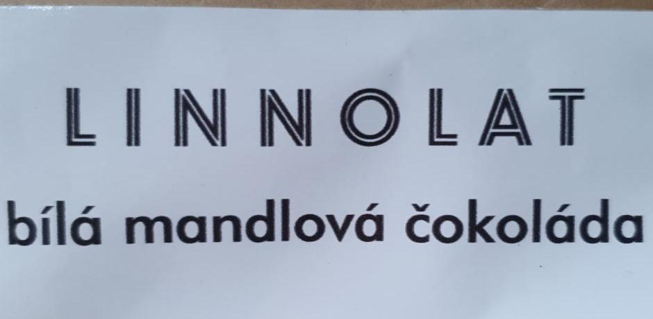 Fotografie - Linnolat bílá mandlová čokoláda